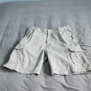 Men's Gray Cargo Shorts